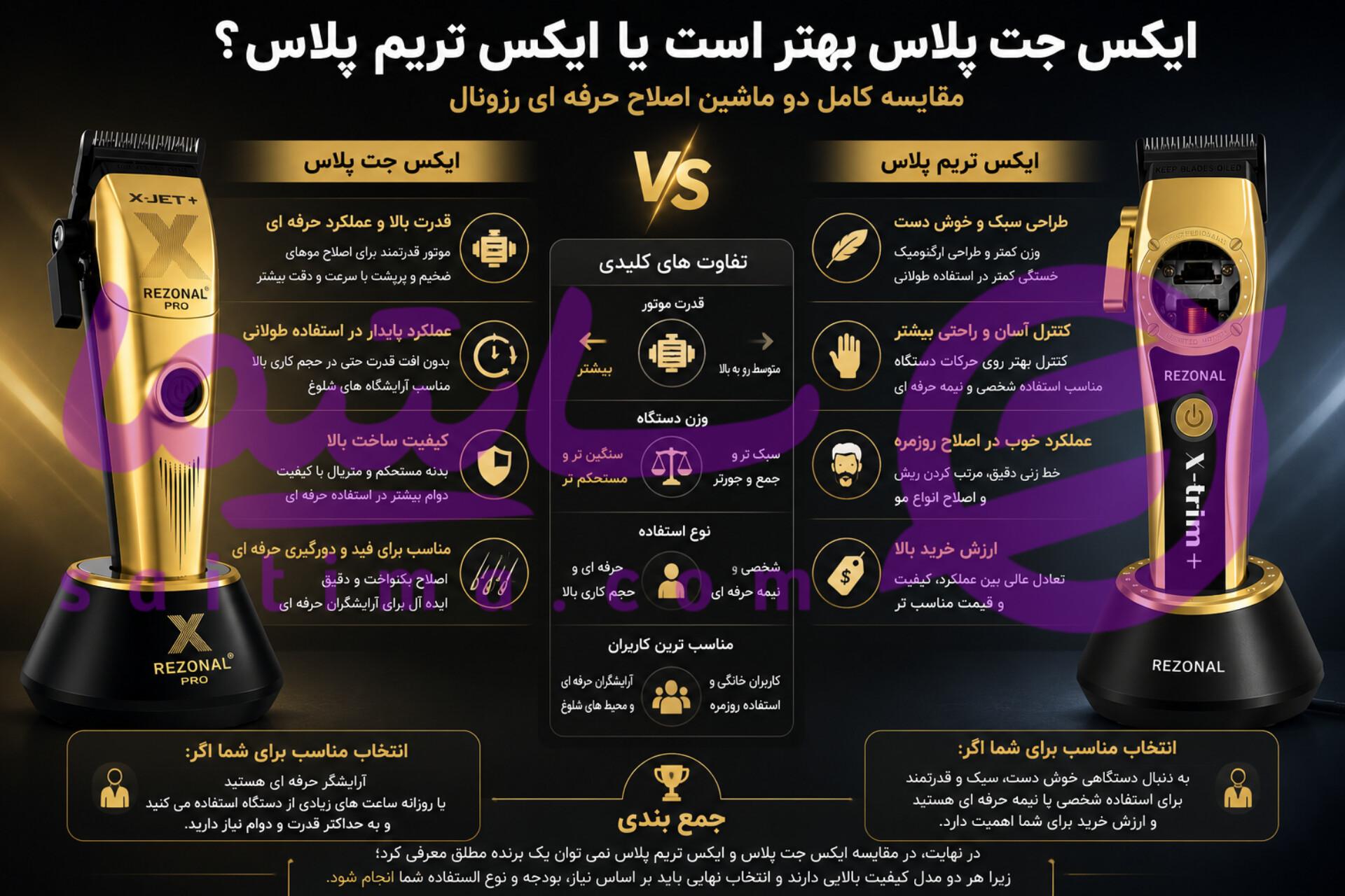 ایکس جت پلاس بهتر است یا ایکس تریم پلاس؟