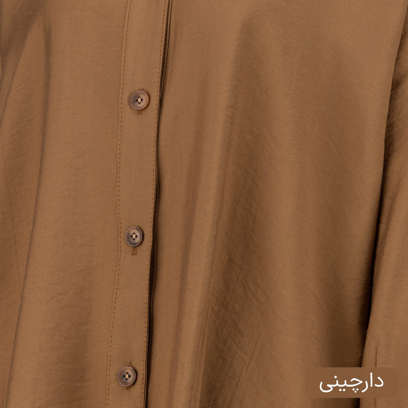 شومیز آستین بلند یقه هفت زنانه السانا مدل نوشان کد 2551