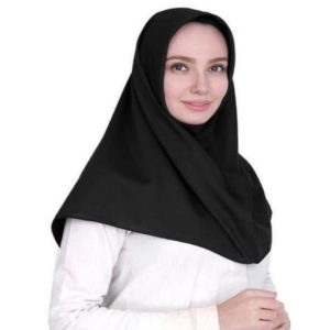 مقنعه پنبه یکرو مدل Df45