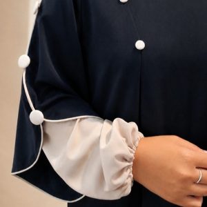 مانتو عبایی زنانه مدل دکمه دار