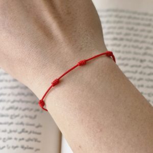 دستبند بافت مدل هفت گره کد آریانا