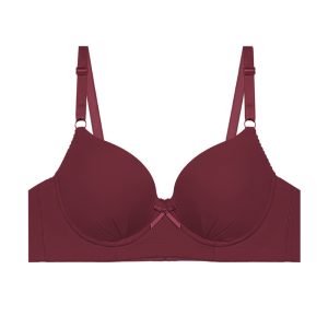 سوتین اسفنجی زنانه مدل نیم جک فنردار کاپ B کد 661