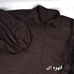 شومیز آستین پفی زنانه مدل Lyra کد S1071