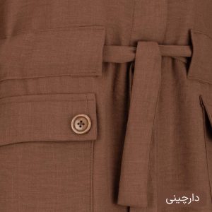 مانتو  زنانه السانا مدل آلماز کد 2633