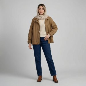 کت زنانه السانا مدل شانلی کد 2371