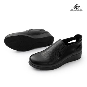 کفش طبی زنانه چرم عطارد مدل چرم طبیعی کد SH368