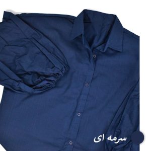 شومیز آستین پفی زنانه مدل Lyra کد S1071