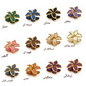 کلیپس مو زنانه مدل پلومریا شمعی مات کاتیا لوکس کد GC-35