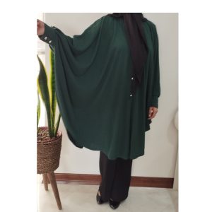 مانتو زنانه مدل عبایی کد 1