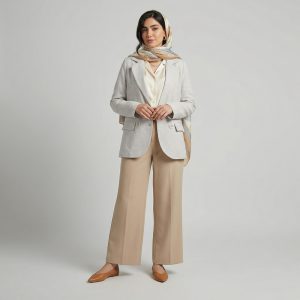مانتو کتی زنانه السانا مدل پرنیکا کد 2430
