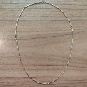 گردنبند مردانه مدل کبریتی کد am007