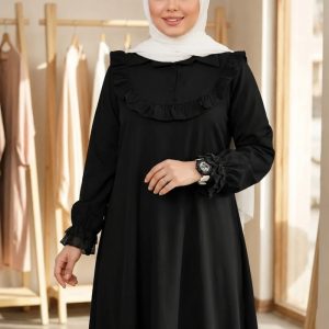 مانتو عبایی بلند زنانه مدل بهار ۰۵۶