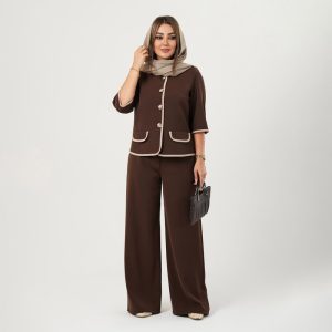 ست کت و شلوار زنانه السانا مدل ماهیکا کد 2745