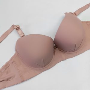 سوتین اسفنجی زنانه مدل نیم جک فنردار کاپ B کد 661