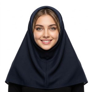 مقنعه زنانه الیاف طبیعی و نخی آنتی باکتریال - زدقارچ و زد ریزش مو و موخوره - زد الکتریسیته ساکن نساجی بروجرد مدل 06943