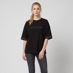تی شرت زنانه آستین کوتاه ایزی دو مدل هوکو