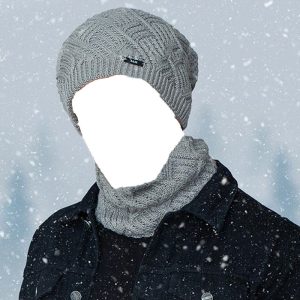 ست کلاه و شال گردن بافتنی سام کد 542