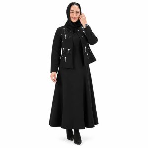کت و سارافن مجلسی زنانه مدل رزیتا