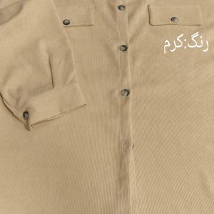 مانتو زنانه مخمل ساده مدل 113210