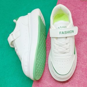کفش ورزشی راحتی دخترانه و پسرانه با چسب مدل F-WHDS96