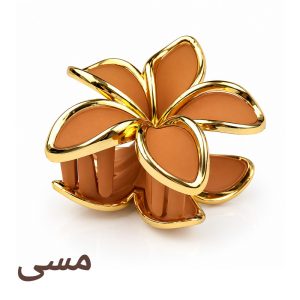 کلیپس مو زنانه مدل پلومریا شمعی مات کاتیا لوکس کد GC-35